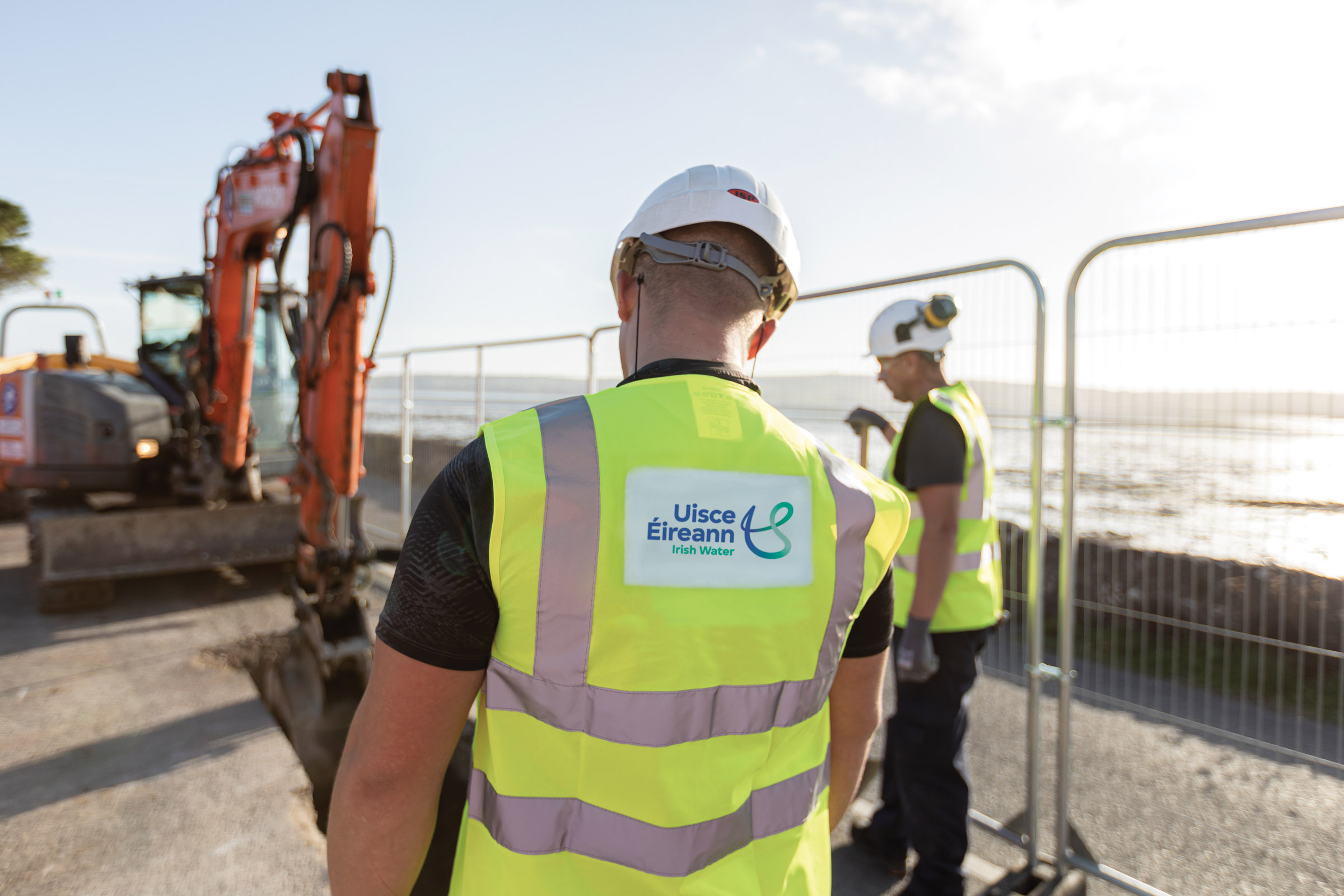 LRP workers on a roadworks site