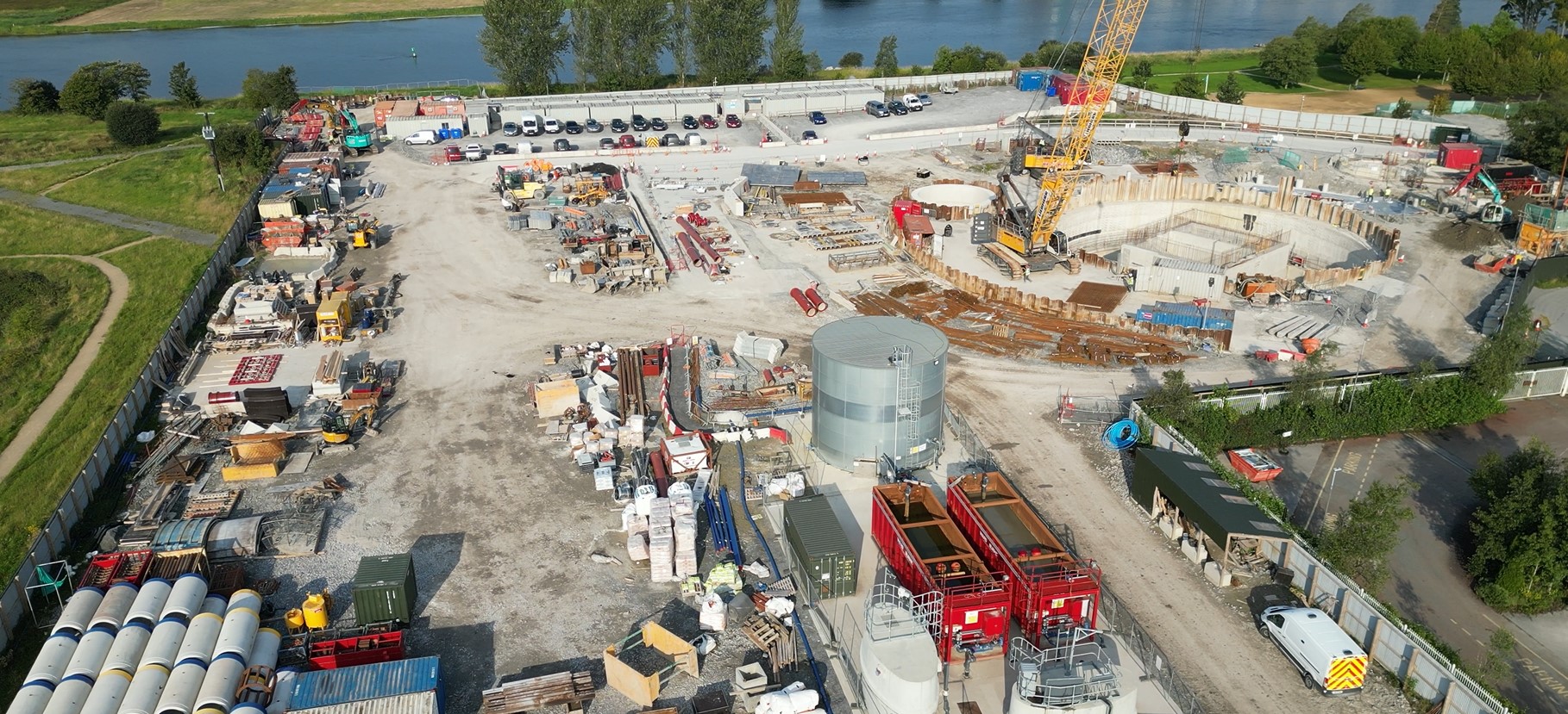 Uisce Éireann site, Golden Island, Athlone.