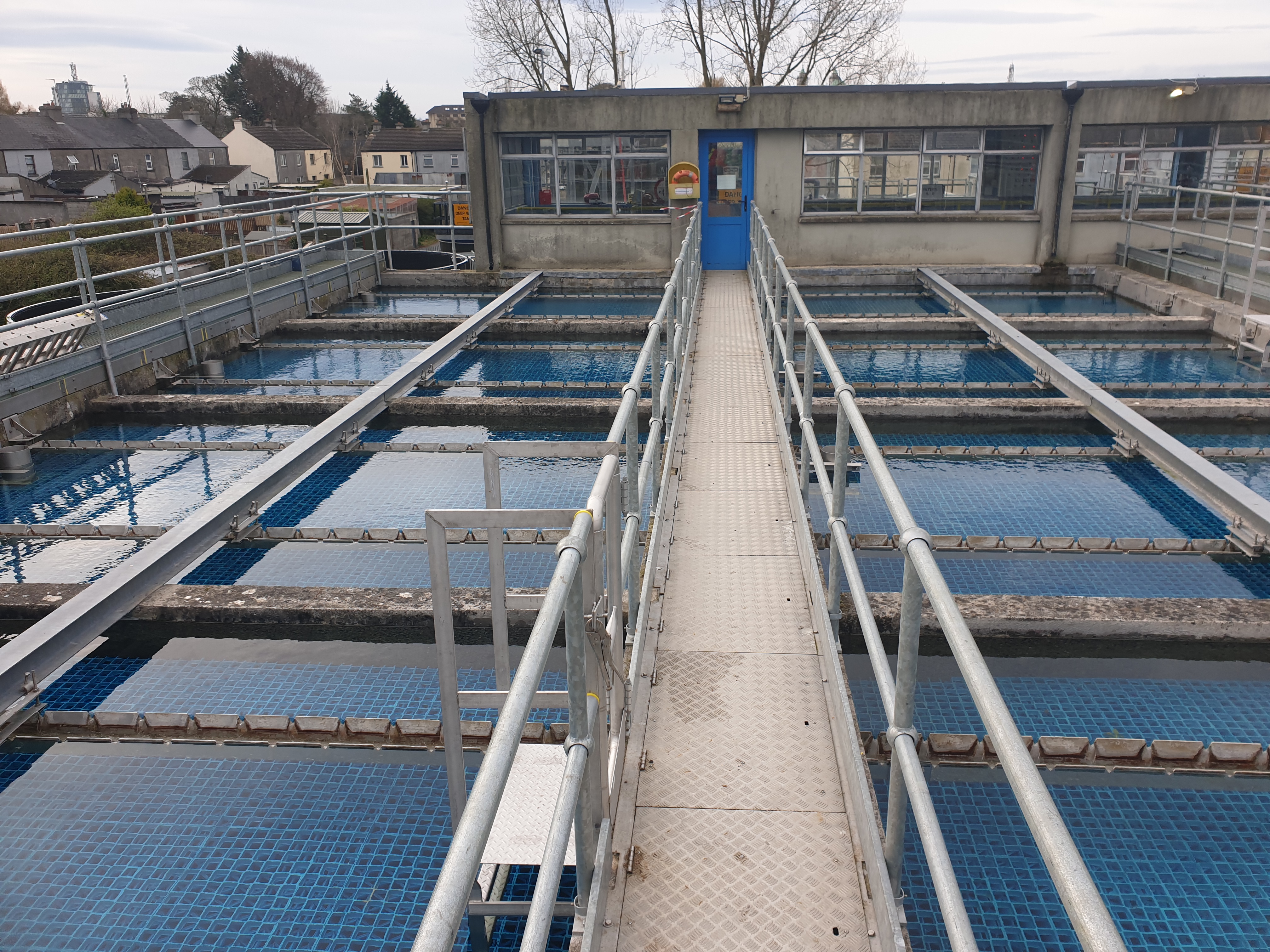 A water treatment plant