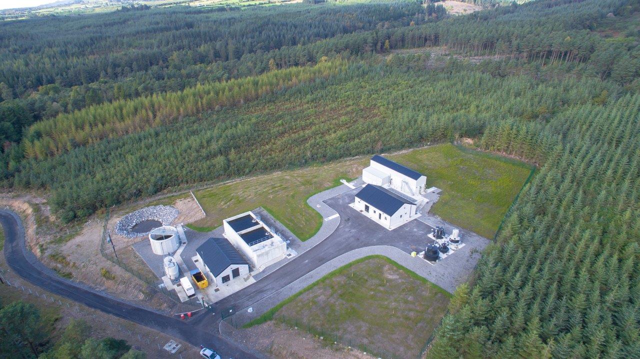 A water treatment plant in Burncourt