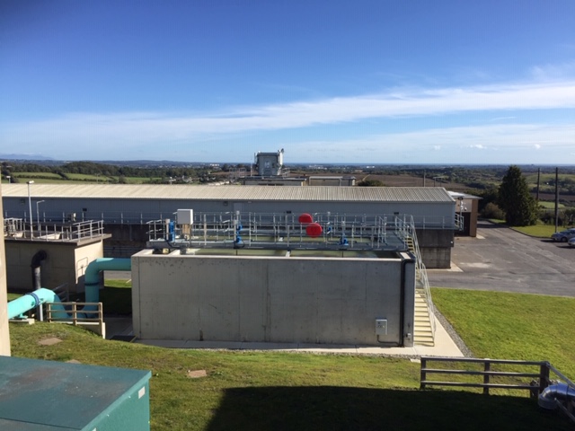 A water treatment plant