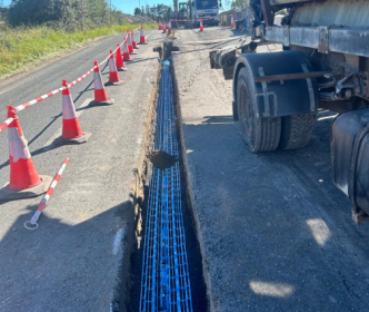 photo of LRP works on sligo road