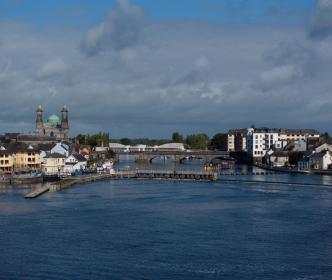 The Shannon river in Athlone